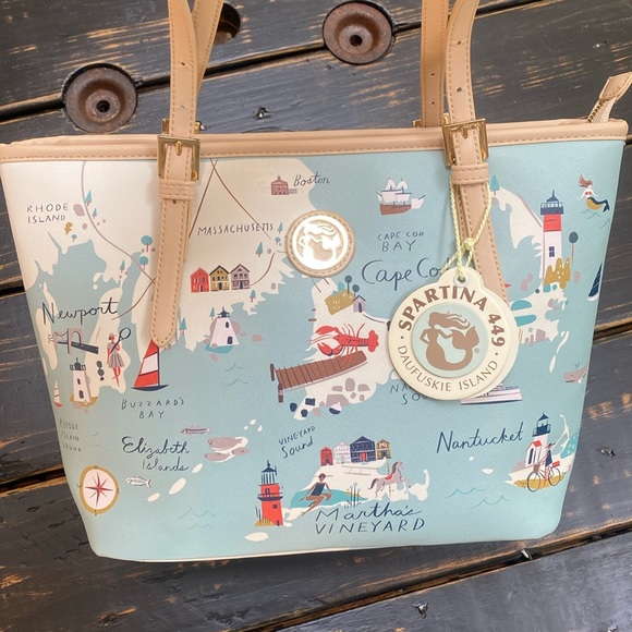 Spartina 449 Handbags - Spartina 449 Northeastern Harbors Small Tote